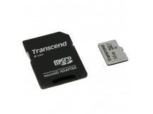 Карта памяти MicroSD 32GB Transcend 300S UHS-I U1 + SD адаптер