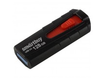 Флеш-накопитель USB 3.0 128GB Smart Buy Iron чёрный/красный