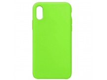 Чехол-накладка - Soft Touch для Apple iPhone XR (green)