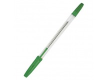 Ручка шар. ATTOMEX 5073323 прозр.корпус , 0,7мм, зеленая