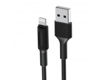 Кабель USB - Apple lightning Borofone BX1 EzSync (black)