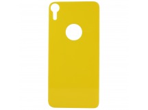 Защитное стекло 5D Apple iPhone XR жёлтое (Back)