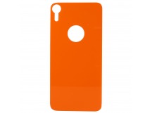 Защитное стекло 5D Apple iPhone XR оранжевое (Back)