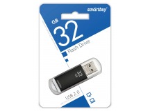 Флеш-накопитель USB 32Gb Smart Buy V-Cut (black)