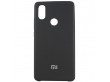 Чехол-накладка Silicone Cover Color для Xiaomi Mi 8SE черный