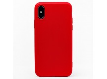 Чехол-накладка Activ Full Original Design для Apple iPhone X/XS (red)