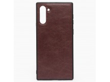Чехол-накладка - SC165 для Samsung SM-N970 Galaxy Note 10 (brown)