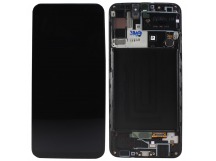 Дисплей для Samsung A307F модуль Черный - Ориг