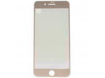 Защитное стекло 3D anti-blueray для Apple iPhone 7 Plus матовое золотое