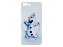 Чехол-накладка SC033 для iPhone 7 Plus /8 Plus Снеговик Олаф