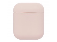 Чехол - Soft touch для кейса Apple AirPods (pink sand)