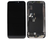 Дисплей для iPhone Xs + тачскрин черный с рамкой (OLED LCD)
