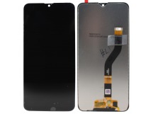Дисплей для Samsung A107F в сборе Черный - Ориг