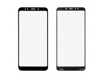 Стекло для Xiaomi Redmi 5 Plus (черный)