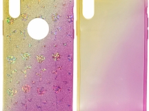 Чехол-накладка Case Rainbow на iPhone XR Ombre flowers