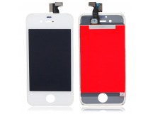 Дисплей для iPhone 4 + тачскрин белый с рамкой AAA