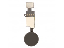 Кнопка (механизм) "Home" для iPhone 7/7 P/8/8 P с толкателем и шлейфом (Generation 3) (серый)