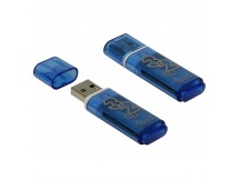 Флеш-накопитель USB 32GB Smart Buy Glossy синий