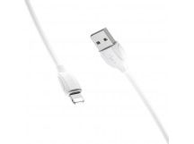 Кабель USB - Apple lightning Borofone BX19 1.3A 1.0м белый