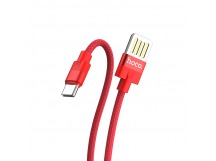 Кабель USB - Type-C Hoco U55 2.4A 1.2м (red)
