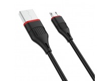 Кабель USB - micro USB Borofone BX17 2.0A 1.0м черный