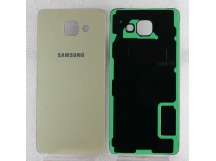 Задняя крышка для Samsung A510 Galaxy A5 (2016) (золото) ориг