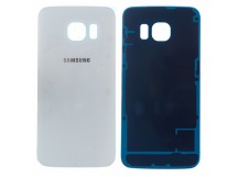 Задняя крышка для Samsung G925 Galaxy S6 Edge (белый) ориг