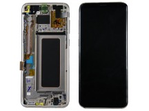 Дисплей для Samsung G955F Galaxy S8 Plus + тачскрин + рамка (золото) ОРИГ100%