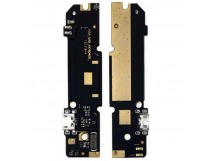 Шлейф (плата) для Xiaomi Redmi Note 3 Pro + системный разъем + микрофон
