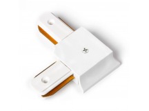 Коннектор для трекового светильника AC-1 угловой Белый