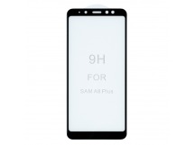 Защитное стекло 3D для Samsung A730 Galaxy A8 Plus (2018) (черный) (VIXION)