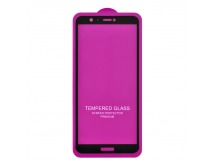 Защитное стекло 6D для Huawei P Smart (FIG-LX1) (черный) (VIXION)