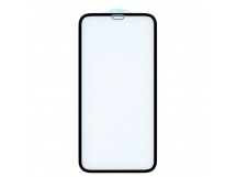 Защитное стекло 6D для iPhone XR/11 (черный) (VIXION)