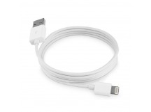 Кабель USB для iPhone Lightning 8 pin (1м) (белый) AAA
