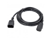 Кабель питания VIXION CAB11 IEC 320 C13 (m) - IEC 320 C14 (f) 1,8 м (черный)