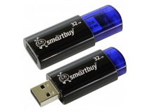 Флеш-накопитель USB 32 Gb Smart Buy Click (blue)