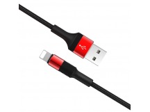 Кабель USB - Lightning BOROFONE BX21 (черный) 1м