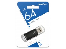 Флеш-накопитель USB 64Gb Smart Buy V-Cut (black)