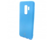 Чехол TPU Siberia MIX Soft touch на Samsung S9 (голубой)