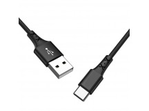 Кабель USB - Type-C Borofone BX20 2.0A 1.0м (ткань/черный)