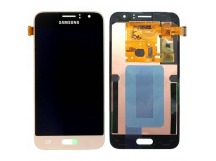 Дисплей для Samsung J120F Galaxy J1 (2016) + тачскрин (золото) (OLED)