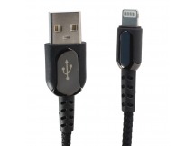 Кабель USB - Apple lightning budi 192L (100 см) (black)