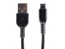 Кабель USB - micro USB Hoco X20 для HTC/Samsung (100 см) (black)