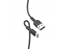 Кабель USB - Type-C Hoco X33 Type-C, 5А, черный 1м