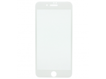 Защитное стекло "Оптима" для iPhone 7 Plus/8 Plus Белое (Закалённое, полное покрытие)