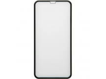 Защитное стекло "Премиум" для iPhone Xs Max/11 Pro Max Черное (Закалённое+, полное покрытие)