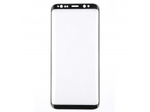 Стекло для переклейки Samsung G950 Galaxy S8 (черный)