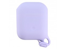 Чехол воданепроницаемый Waterproof Hang Case для Apple AirPods 1/2 сиреневый
