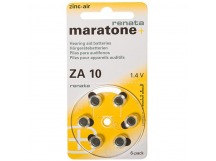 Элемент питания Renata ZA10 6BL (для слуховых аппаратов)