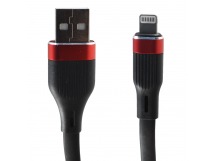 Кабель USB - Apple lightning Hoco U72 Apple, черный 1,2м
